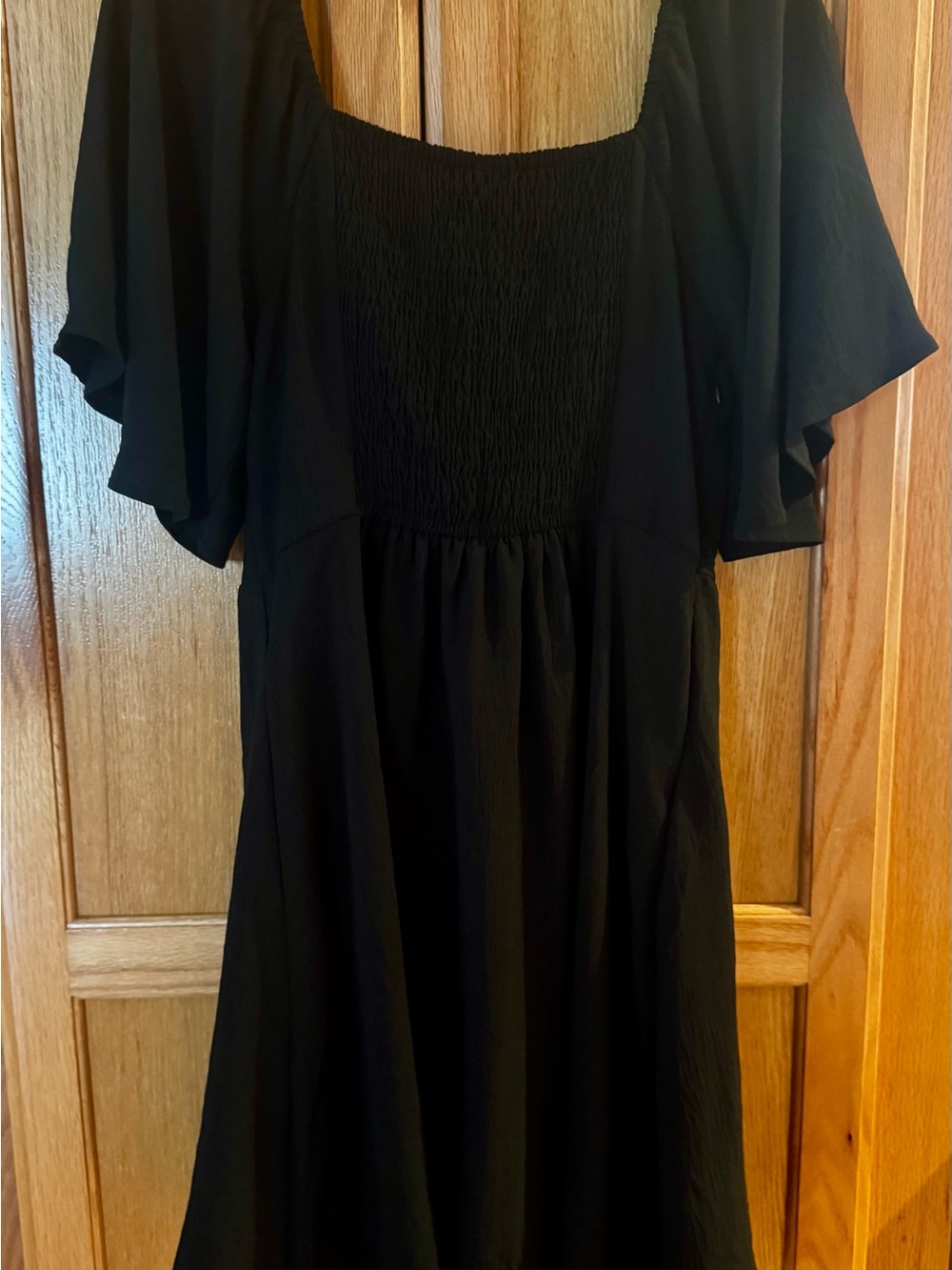 V-Neck Cocktail/Mini-Dress - Picture 3 of 4